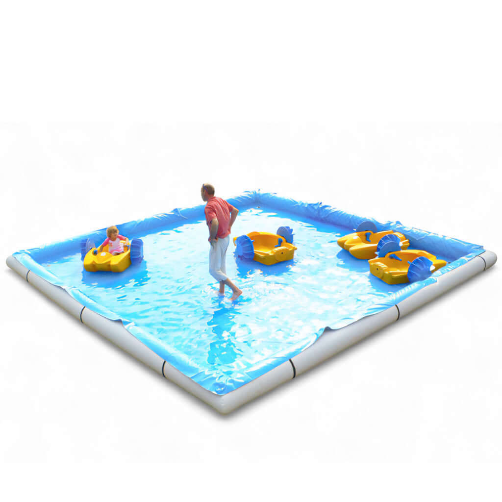 Power Paddle Boat mit Becken mieten 6x6m - Wasserspaß für Events - Hüpfburgen mieten für jeden Anlass | Über 300 Spielgeräte Power Paddle Boat mit Becken mieten 6x6m - Wasserspaß für Events - Hüpfburgen mieten für jeden Anlass | Über 300 Spielgeräte