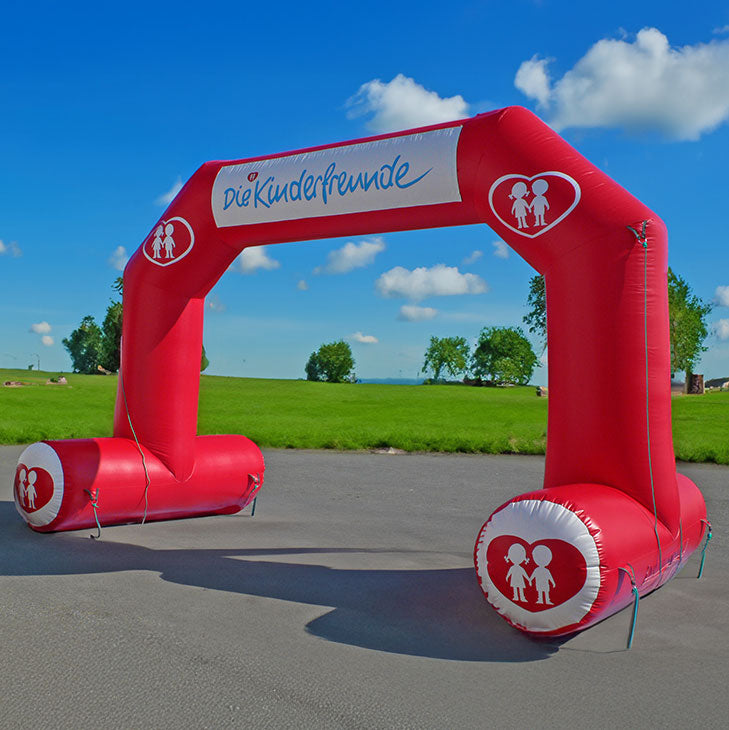 Aufblasbarer Torbogen abgeschrägt mit Standfuß – individuell in Ihrem Design - Torbogen aufblasbar kaufen - Werbebogen - Zielbogen Aufblasbarer Torbogen abgeschrägt mit Standfuß – individuell in Ihrem Design - Torbogen aufblasbar kaufen - Werbebogen - Zielbogen