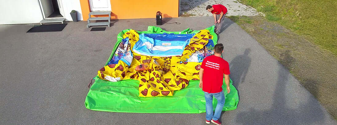 Anleitung: So bauen Sie Ihre neue Hüpfburg sicher auf