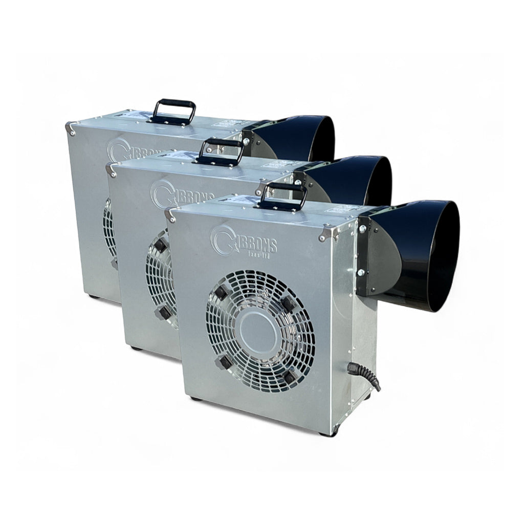 Set of 3 Gibbons blowers 1.5 kW - Accessories for your bouncy castle | Top Equipment