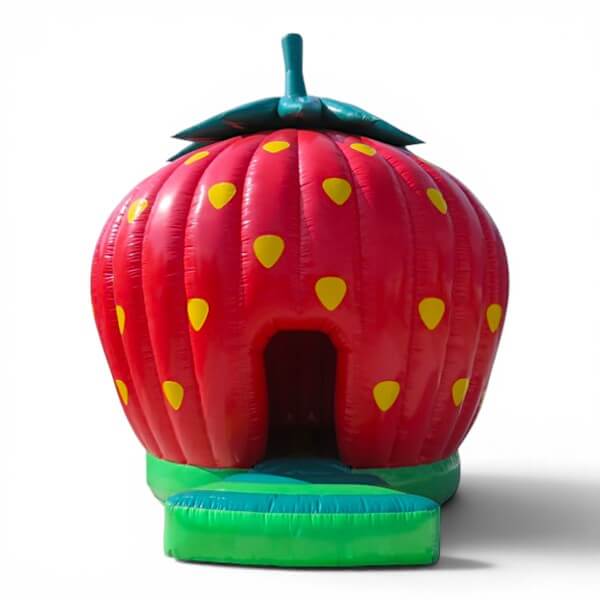 Strawberry bouncy castle - Buy inflatable product replica | Advertising in large format