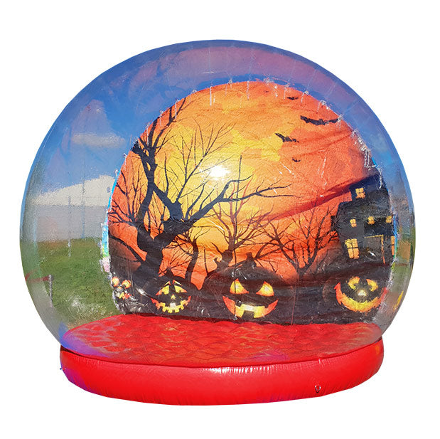 Rent a Halloween photo ball – the walk-in horror ball for spectacular pictures! - Rent a bouncy castle | Bouncy castles ✓ 300+ other play equipment for rent