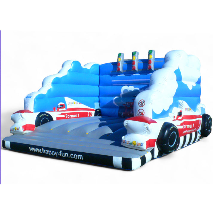 Rent a Formula 1 bouncy castle 5x6m - Action-packed racing fun - Rent a bouncy castle | Bouncy castles ✓ 300+ other play equipment for rent