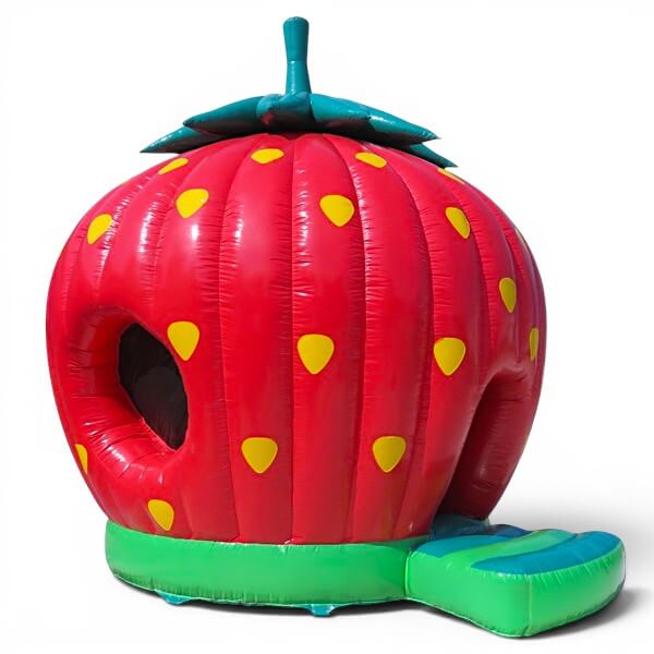 Strawberry bouncy castle - Buy inflatable product replica | Advertising in large format