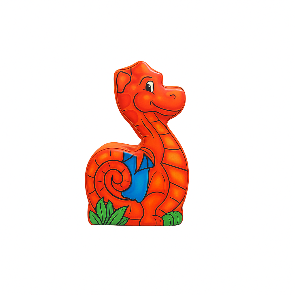 Sitzfigur Drache – Fantasievolles Reittier für mutige Abenteurer - Softplay - Schaumstoff-Spiel Produkte kaufen ☆☆☆☆☆