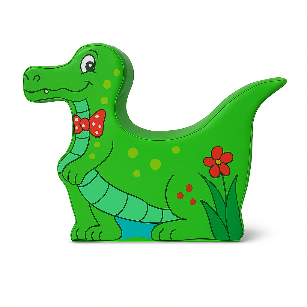 Sitzfigur Krokodil – Tierischer Sitzspaß mit freundlichem Biss - Softplay - Schaumstoff-Spiel Produkte kaufen ☆☆☆☆☆