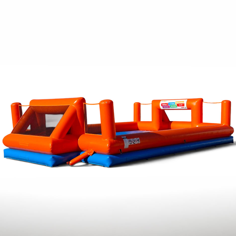 Gebrauchter Water Soccer ca. 17 x 9 m - Gebrauchte Hüpfburgen | Bis -70% sparen