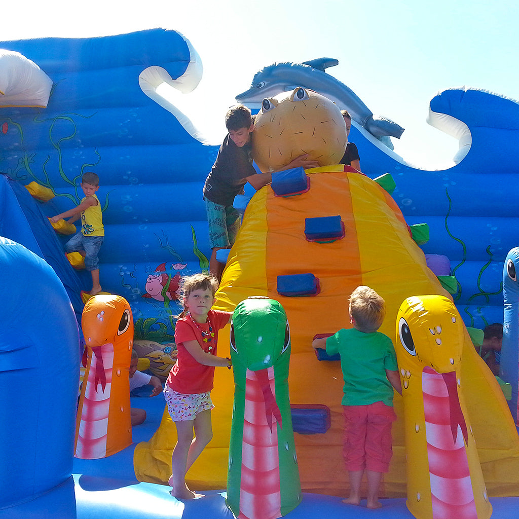 Active Center Bouncy Castle Dolphin – The mega paradise for water fun and adventure - Buy Active Center - Order now!