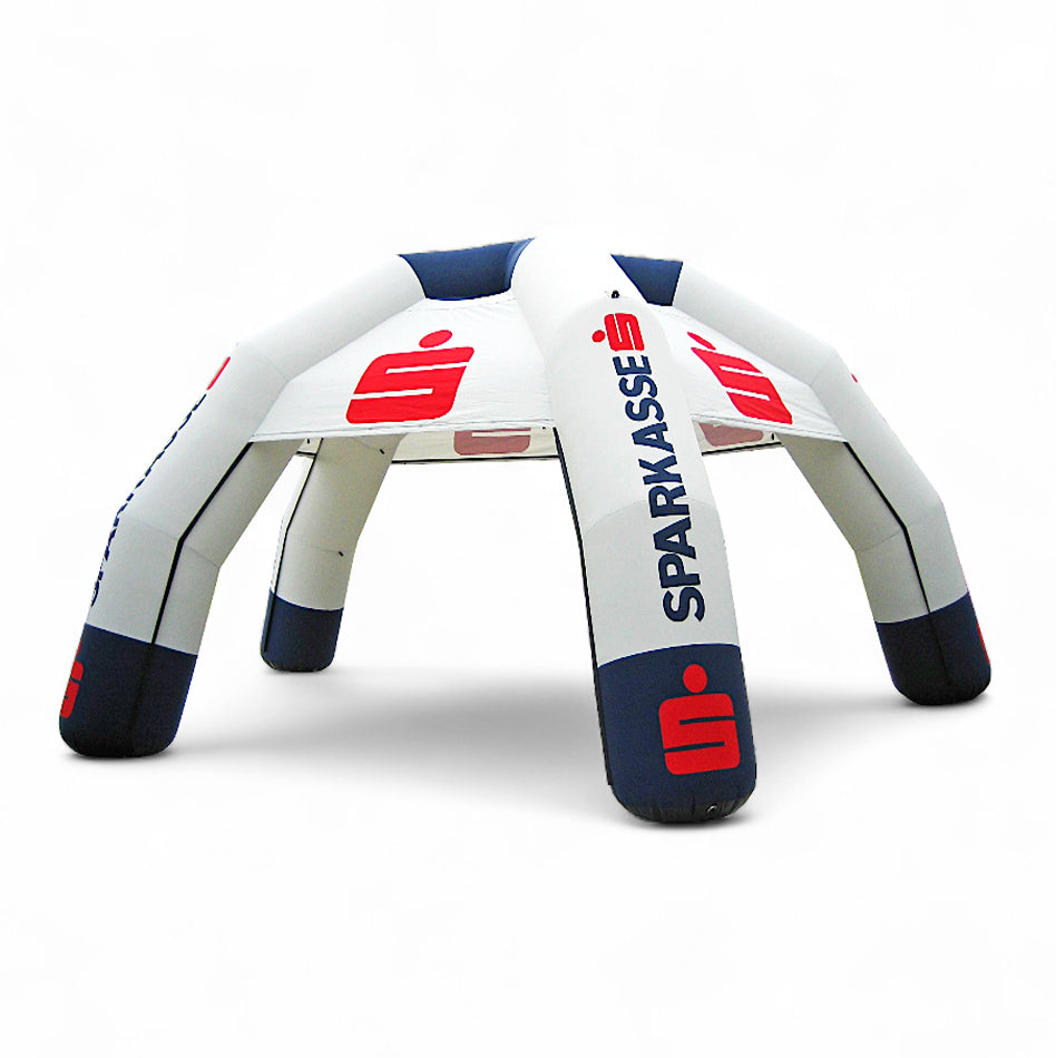 Inflatable advertising tent 5 legs with individual complete print