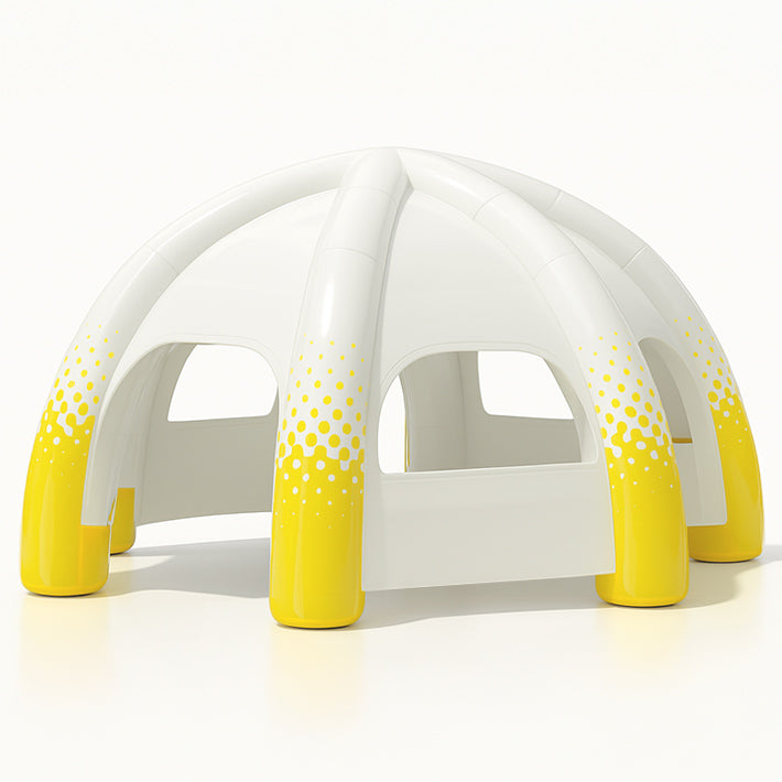 inflatable advertising tent 6 legs with individual complete print Refurbished - Pegasus Premio Couette hiver Model:9mm/.40/.357