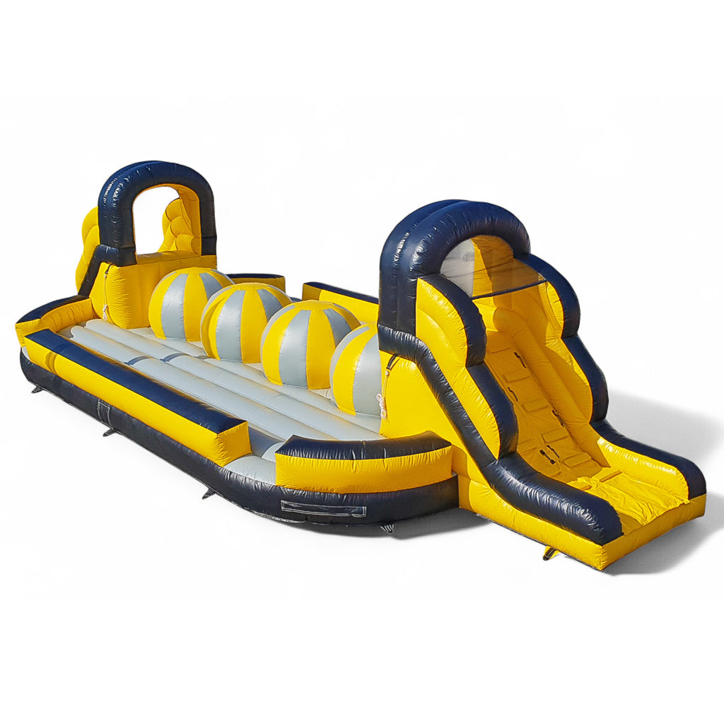 Rent a Wipe Out obstacle course 15x6m - experience pure thrills - Rent a bouncy castle | Bouncy castles ✓ 300+ other play equipment for rent