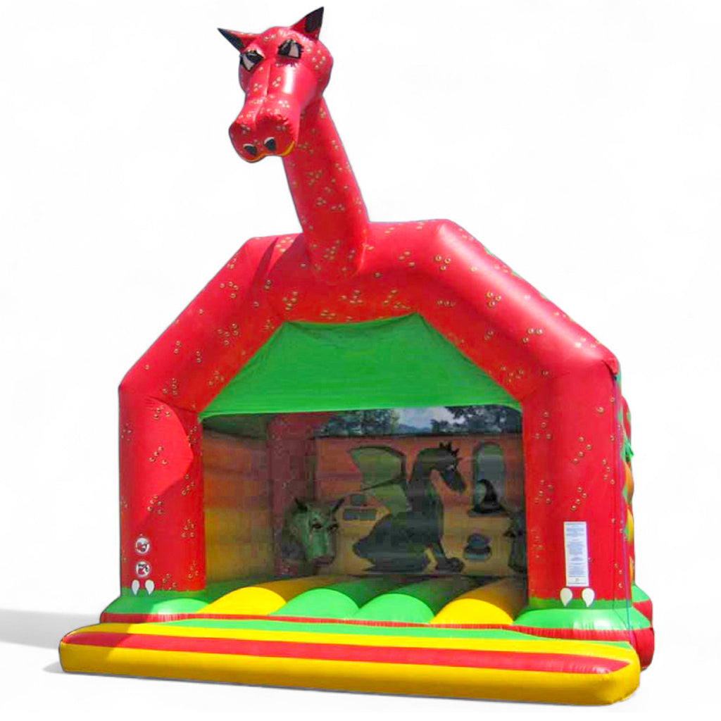 Bouncy castle dragon with roof - take off with dragon power  - Buy a bouncy castle ✔ Professional bouncy castles | directly from the manufacturer