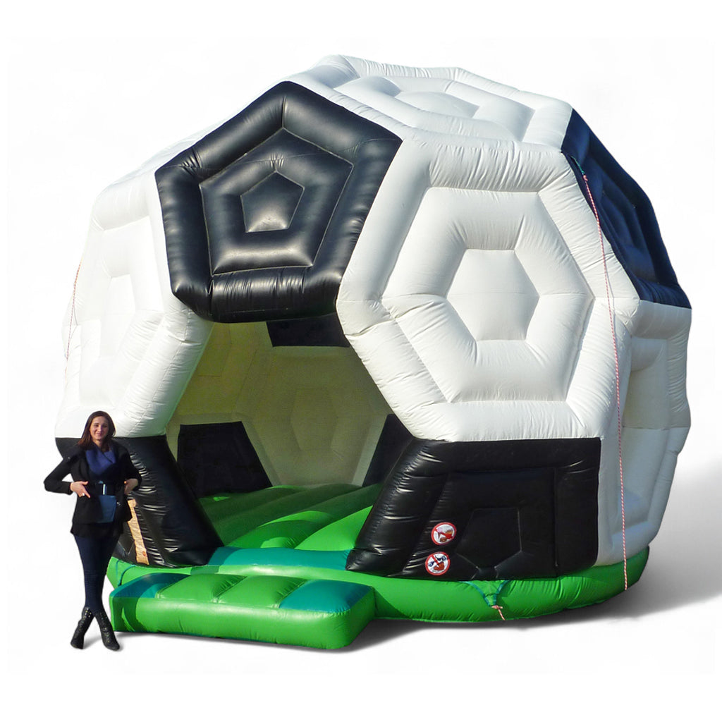 Bouncy castle football with roof – The round gaming experience for little kickers  - Buy a bouncy castle ✔ Professional bouncy castles | directly from the manufacturer