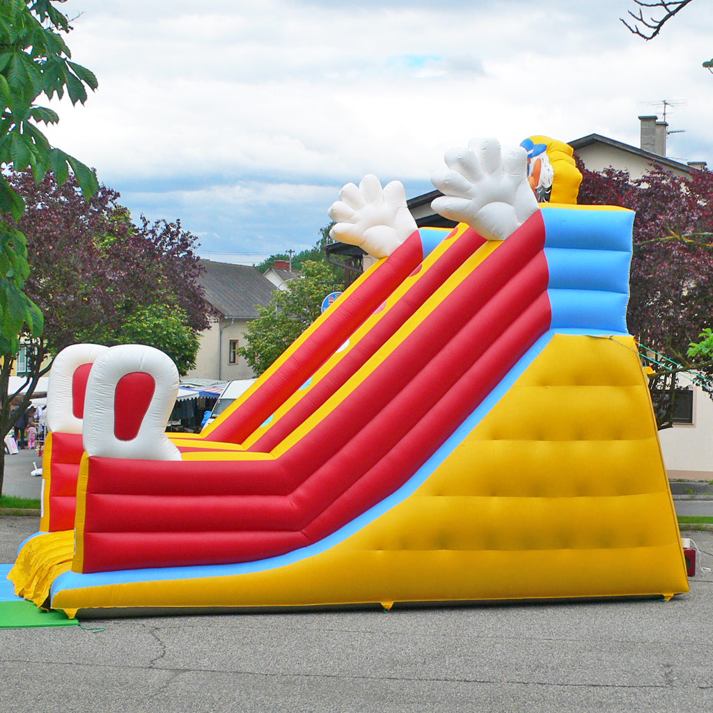 Bouncy castle giant slide clown  - Buy a giant slide | Air slide attraction | In stock ✔