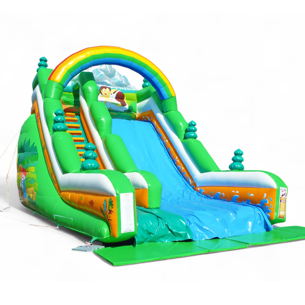 Bouncy castle giant slide Heidi  - Buy a giant slide | Air slide attraction | In stock ✔