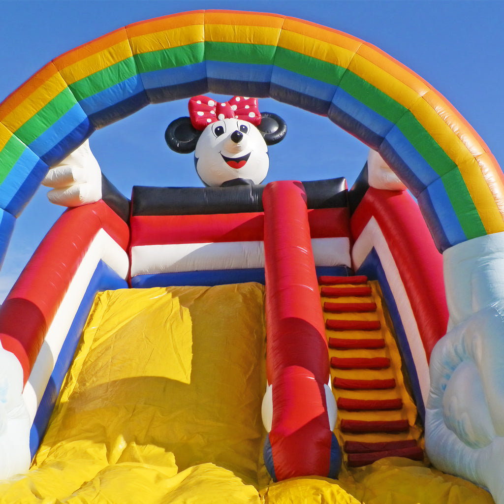 Bouncy castle giant slide mouse  - Buy a giant slide | Air slide attraction | In stock ✔