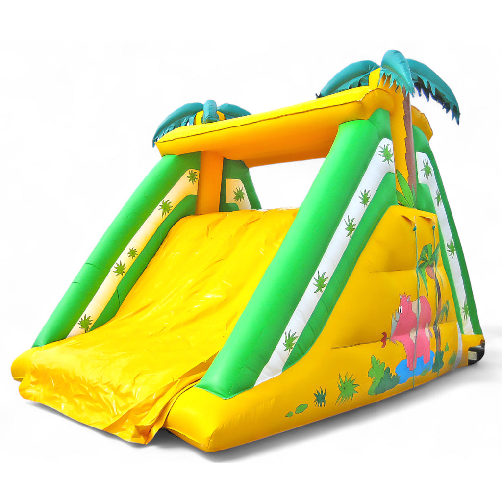 Bouncy Castle Slide Easy Jungle  - Buy a giant slide | Air slide attraction | In stock ✔