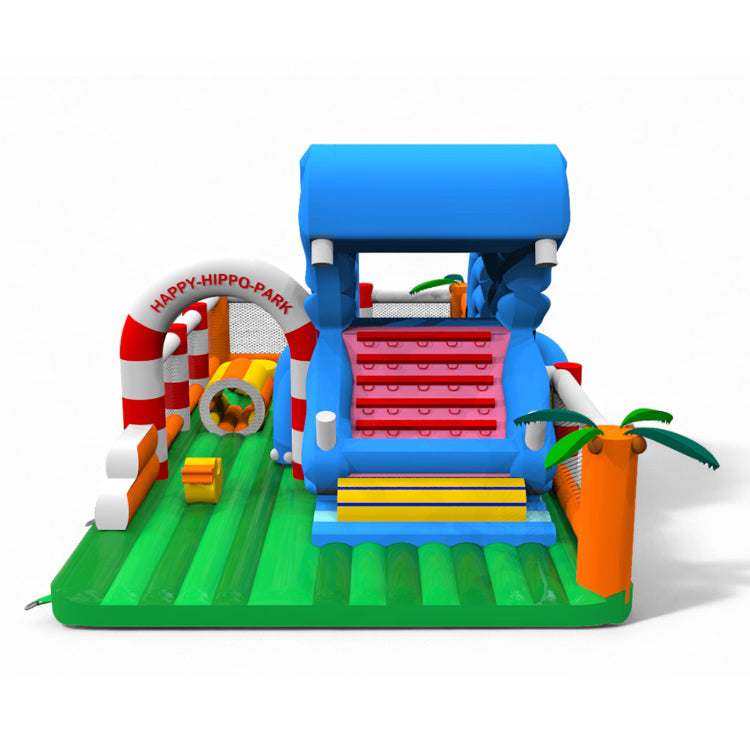 Bouncy Castle Snappy Muzzle Slide Hippo Super - Buy Active Center - Order now!