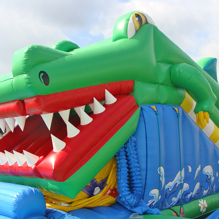 Bouncy Castle Snappy Mouth Slide Crocodile  - Buy Active Center - Order now!