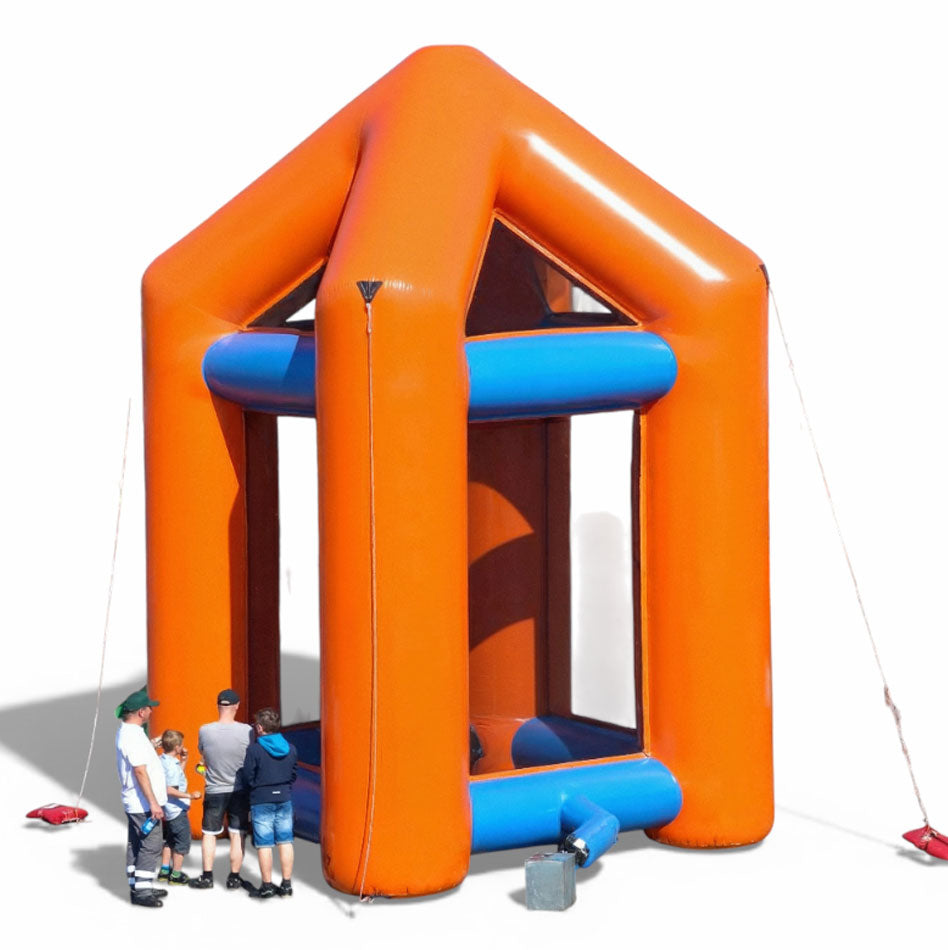 Kistenklettern aufblasbar – Mutprobe und Höhenabenteuer für Events - Sport Spiele wie aufblasbares Fußball Dart kaufen | Torschusswand