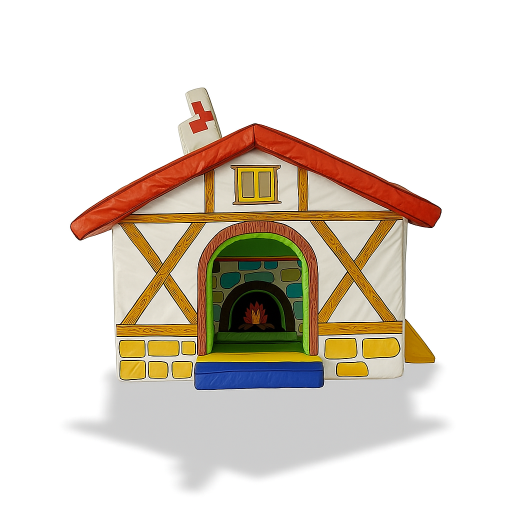 Softplay Hütte Tirol – Gemütliches Spielhaus im Alpenstil - Softplay - Schaumstoff-Spiel Produkte kaufen ☆☆☆☆☆